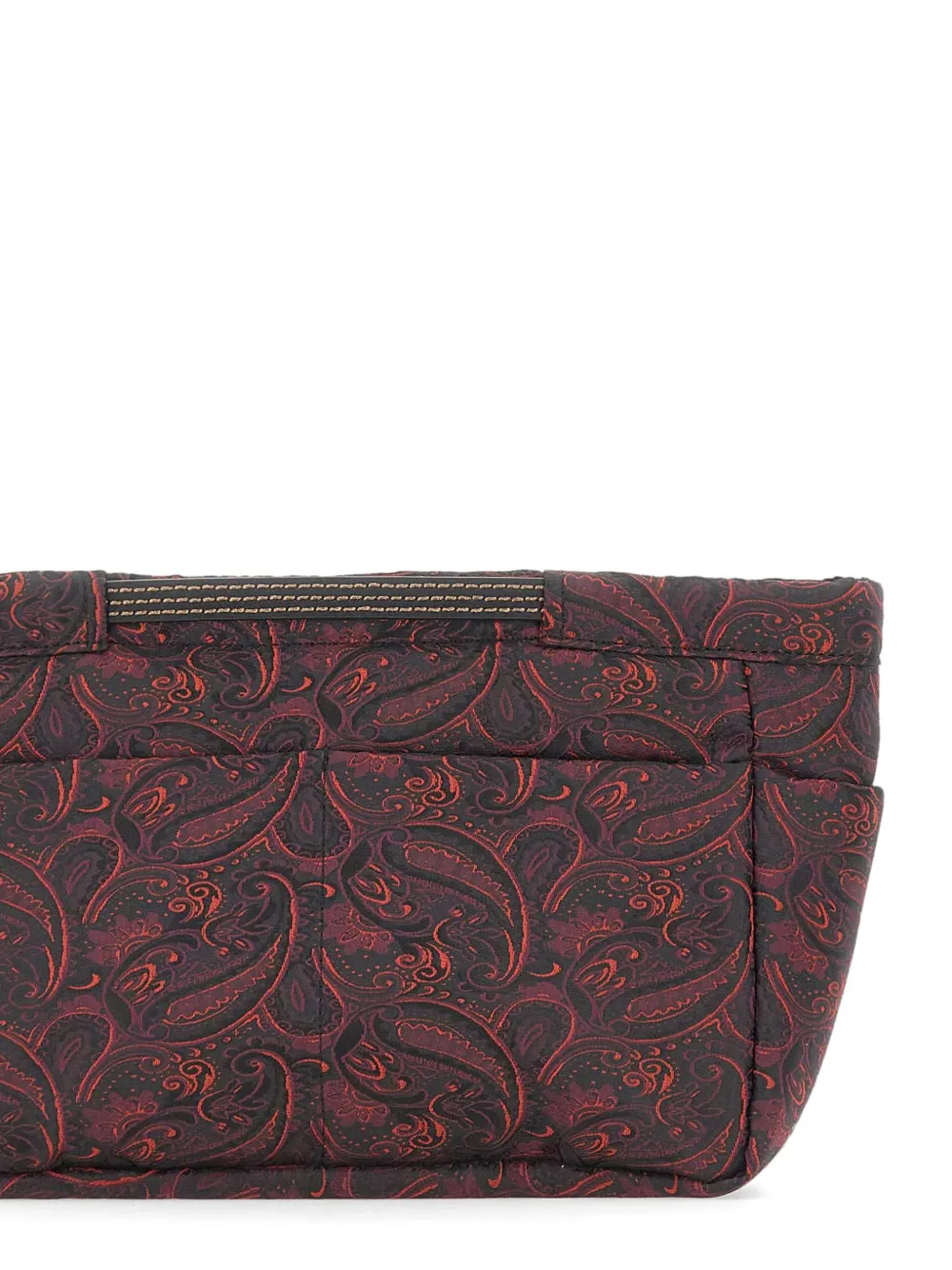 GIANNI CHIARINI Bags in Bag clutch met paisley-print Bruin