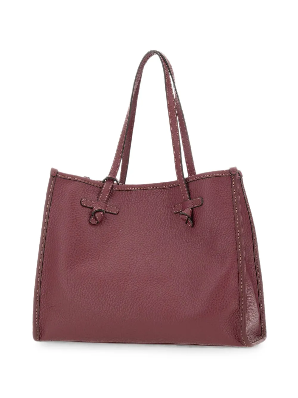 Marcella Club Large Marcella Leather Tote Bag In Red