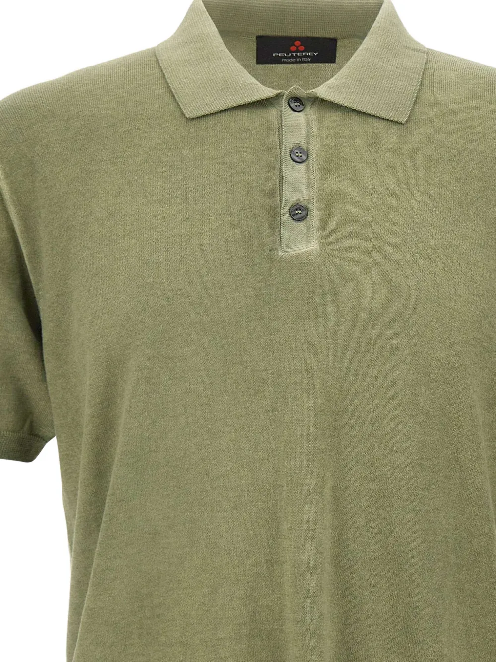 Peuterey Correbois FRS poloshirt van katoen-crêpe Groen