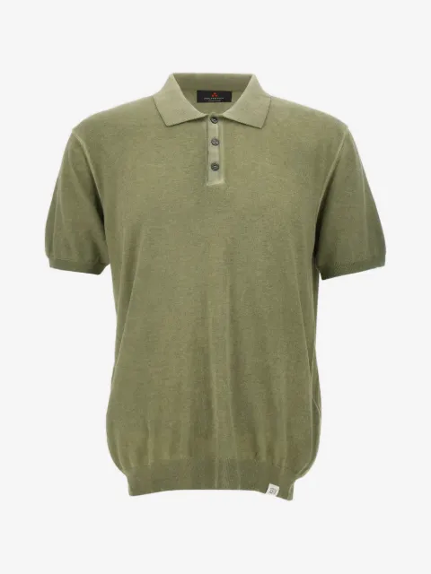 Peuterey Correbois FRS cotton-crepe polo shirt