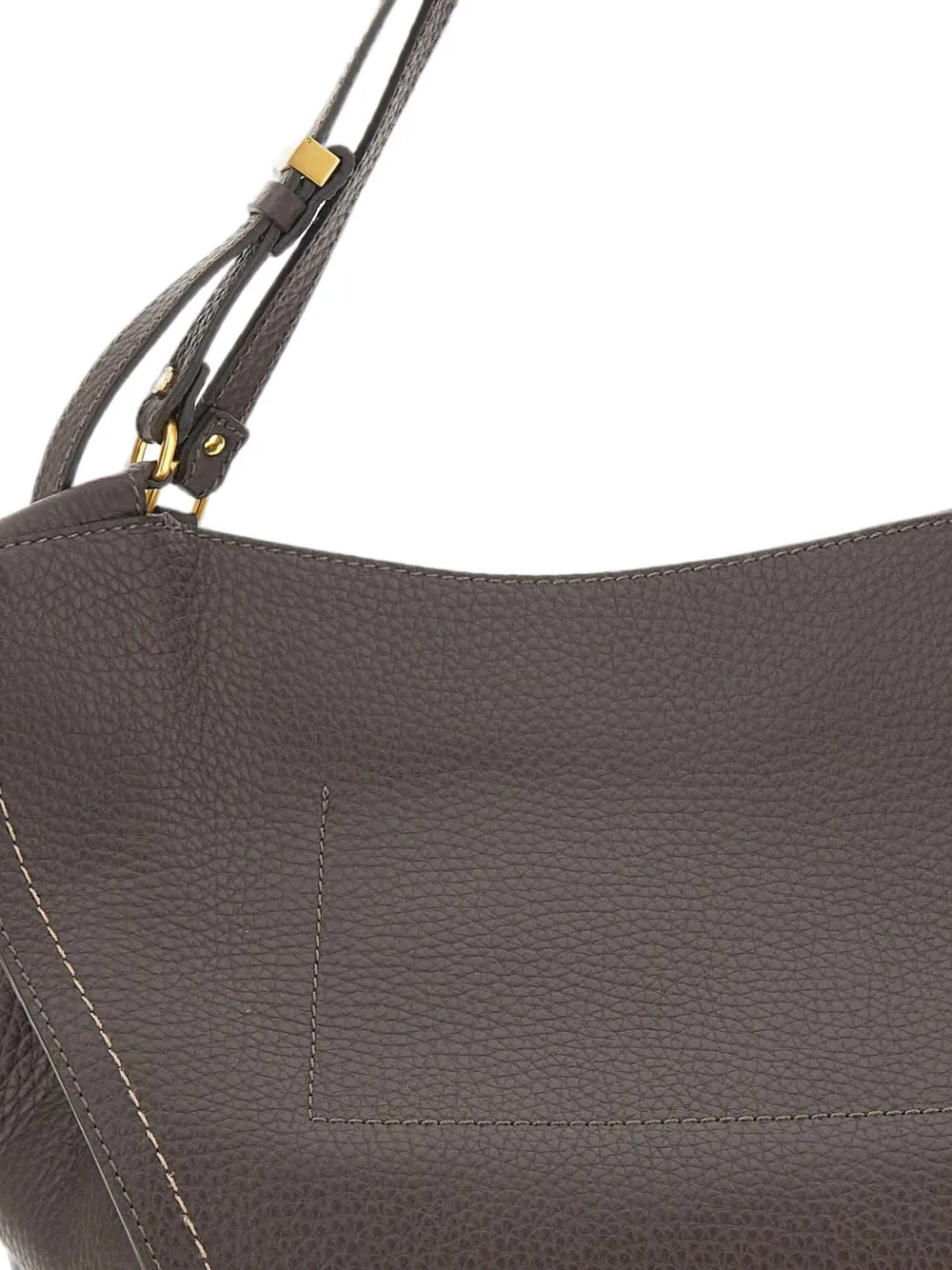 GIANNI CHIARINI Bloom grote leren schoudertas Grijs