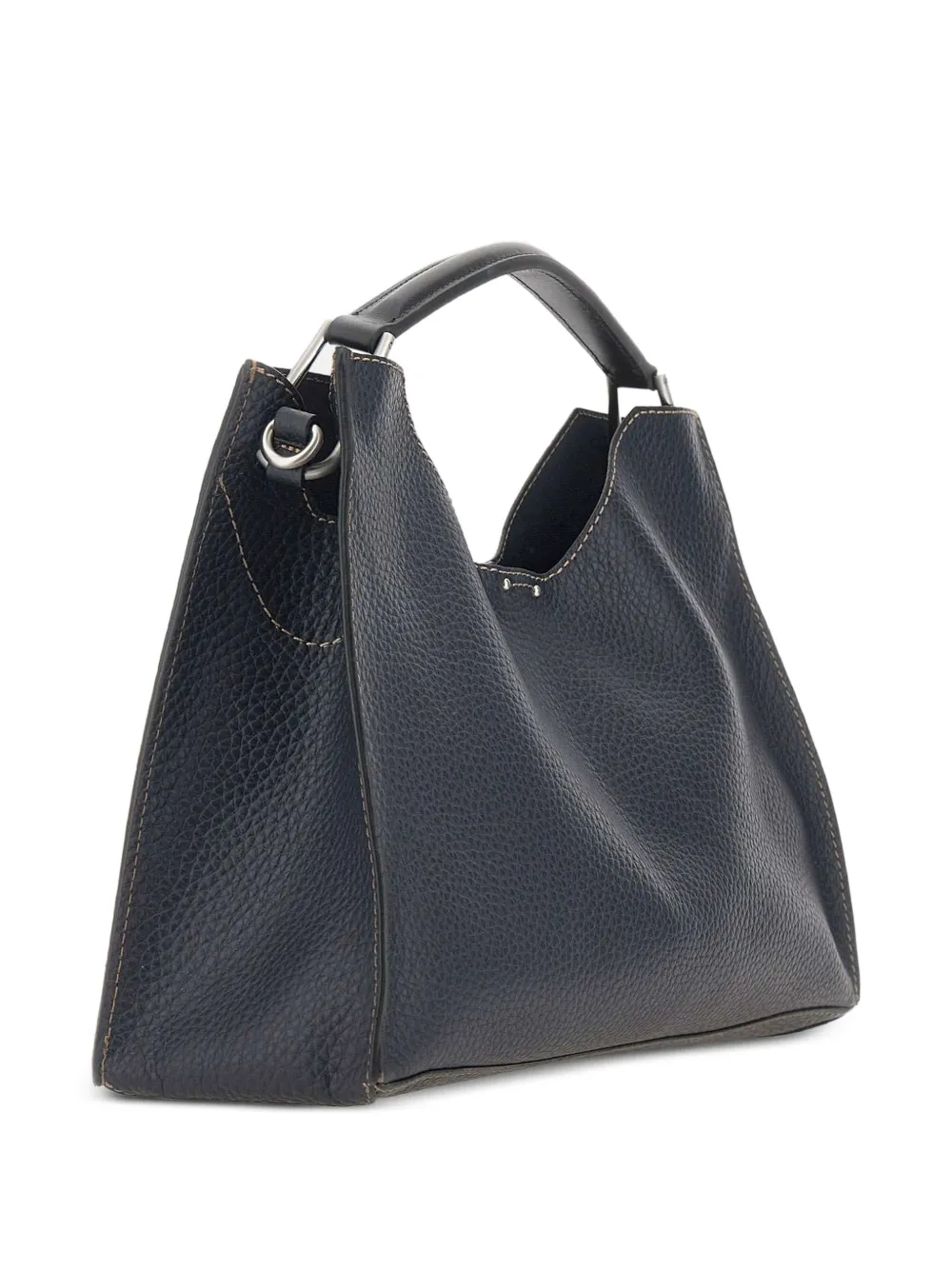 GIANNI CHIARINI Grote Aurora leren shopper met hamer Blauw