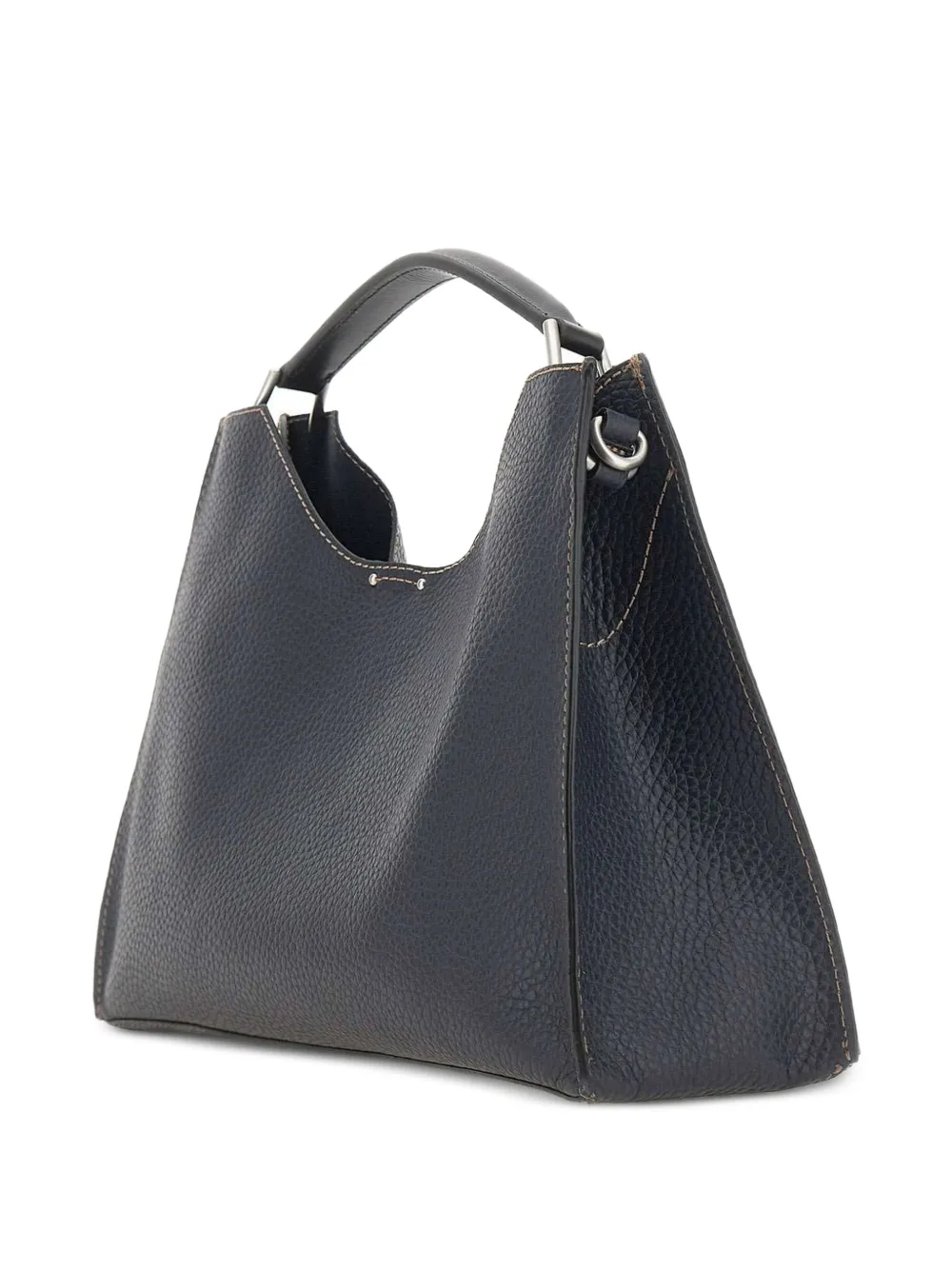GIANNI CHIARINI Grote Aurora leren shopper met hamer Blauw