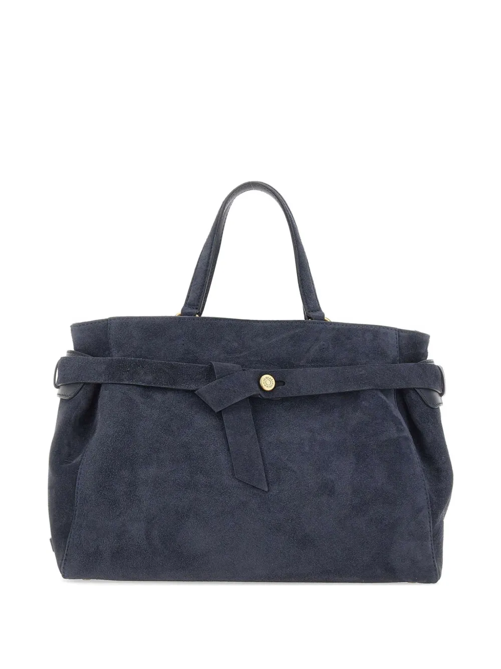 GIANNI CHIARINI Miranda suede tote bag - Blu