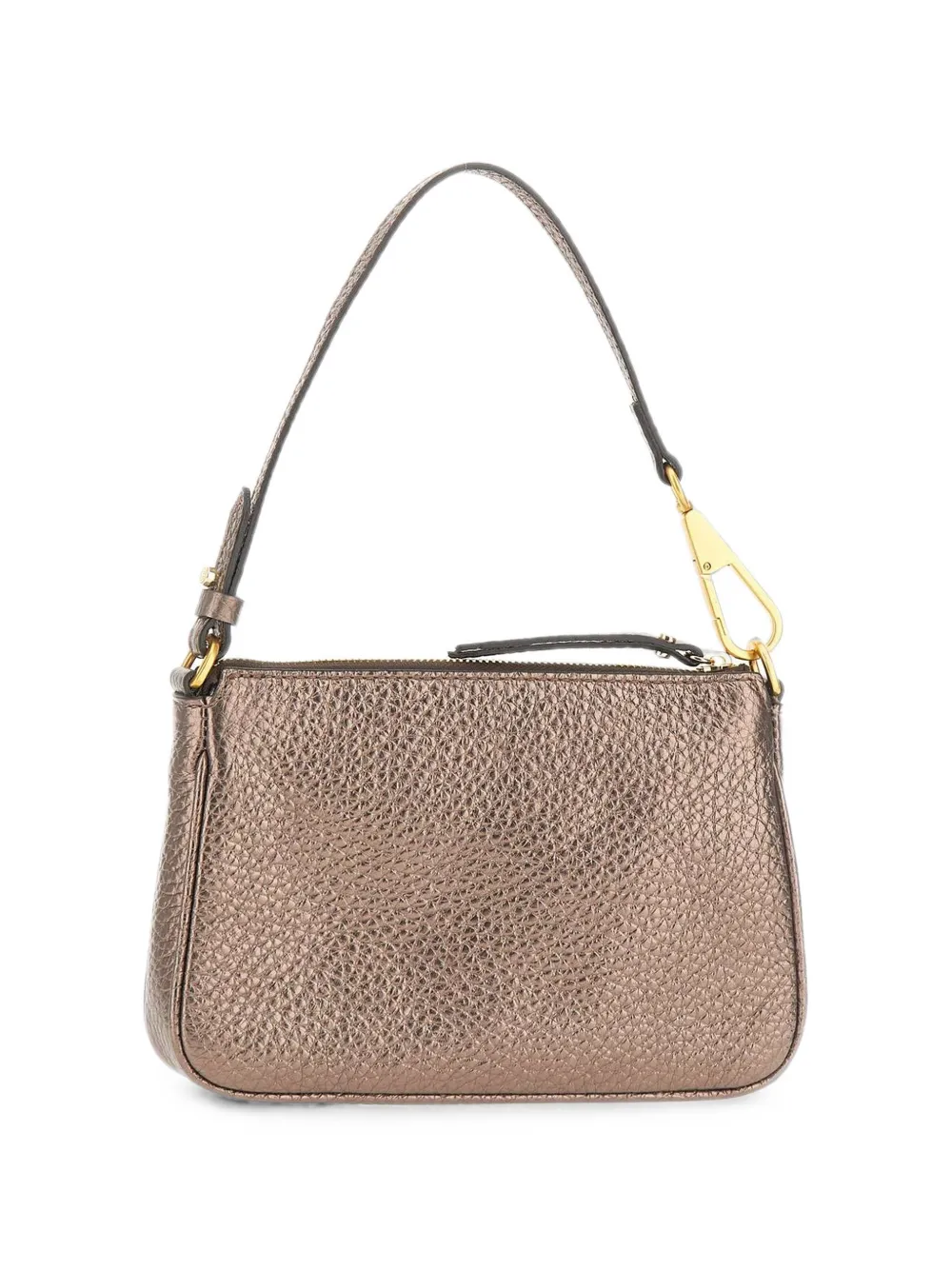 GIANNI CHIARINI Brooke leren schoudertas met maxi-structuur Roze