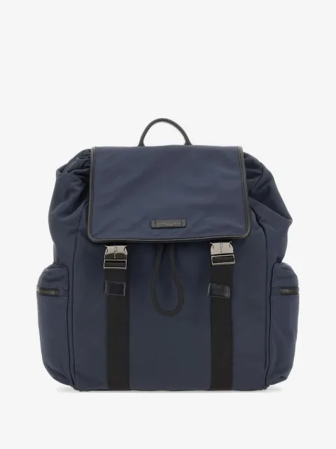 GIANNI CHIARINI Oslo leather-trimmed backpack