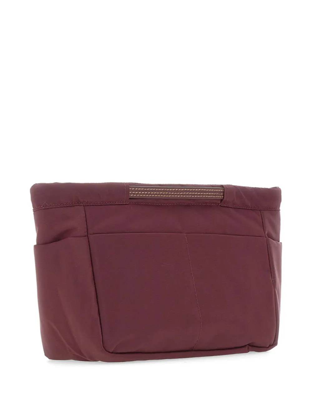 GIANNI CHIARINI BAGS in BAG clutch met contrasterend stiksel Rood
