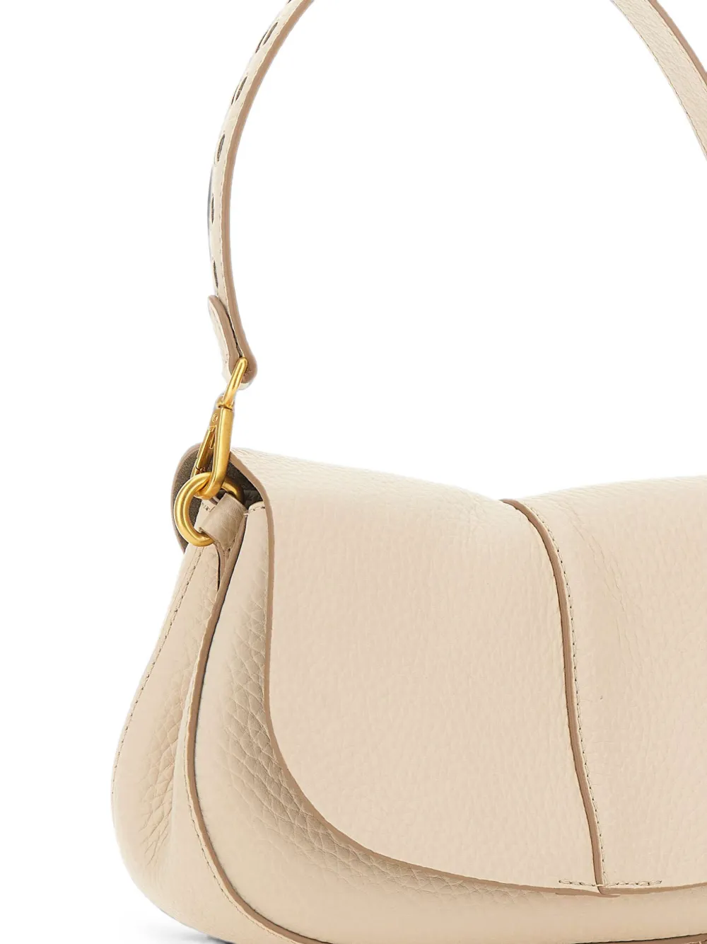 GIANNI CHIARINI Helena ronde schoudertas Beige