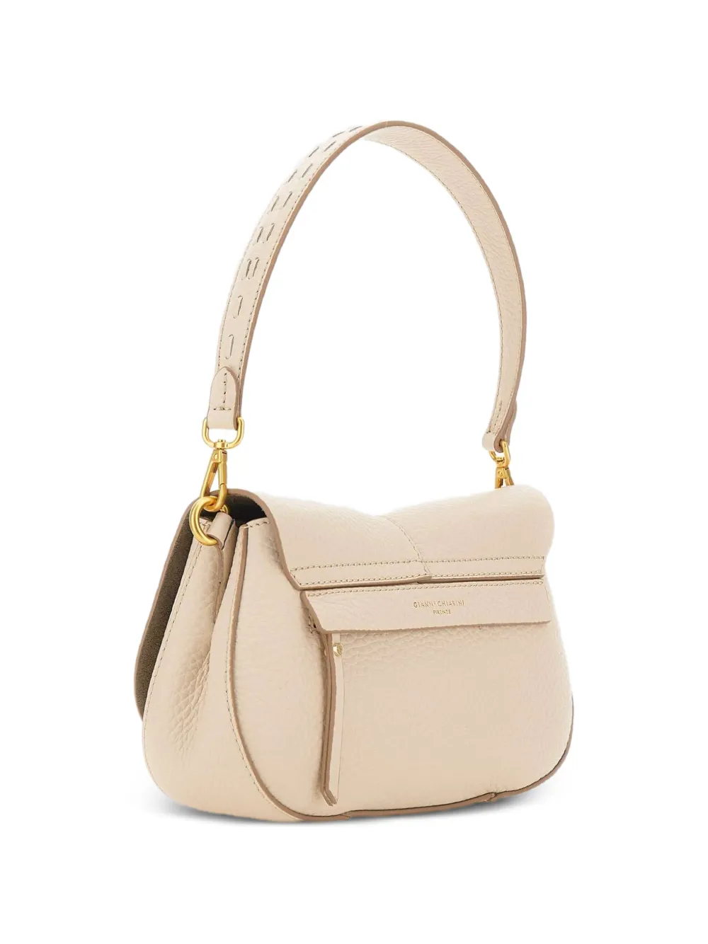 GIANNI CHIARINI Helena ronde schoudertas Beige