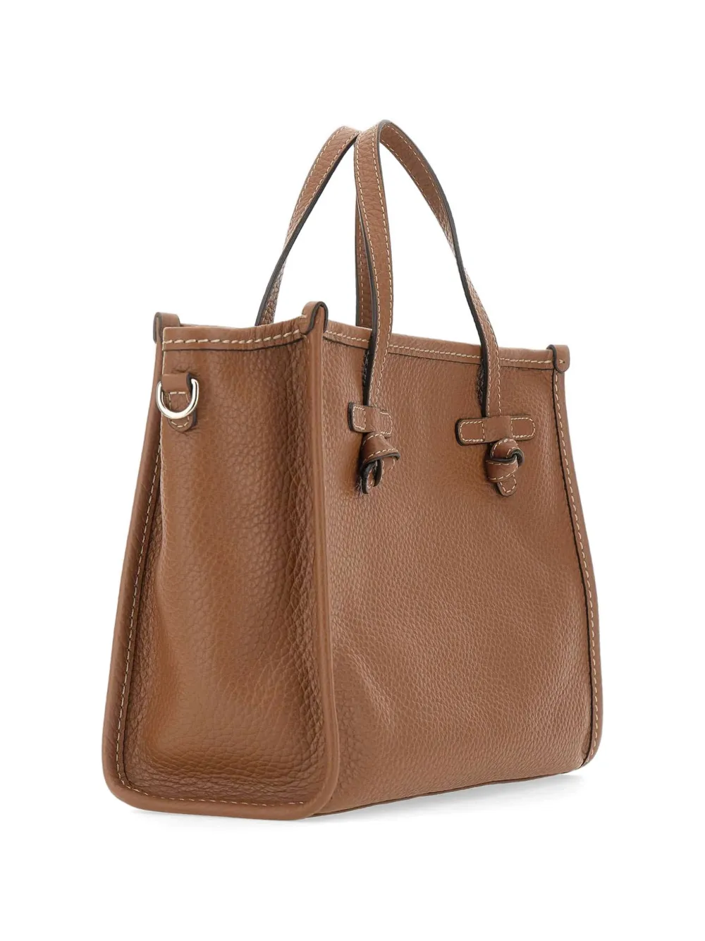 MARCELLA CLUB Miss Marcella 32 Grain leren shopper Bruin