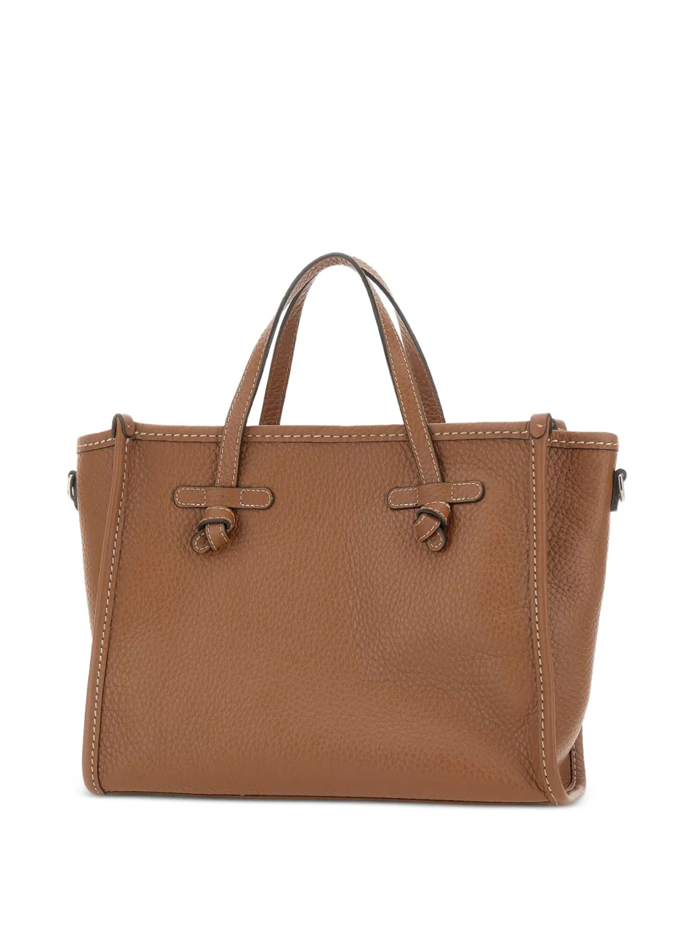 MARCELLA CLUB Miss Marcella 32 Grain leren shopper Bruin