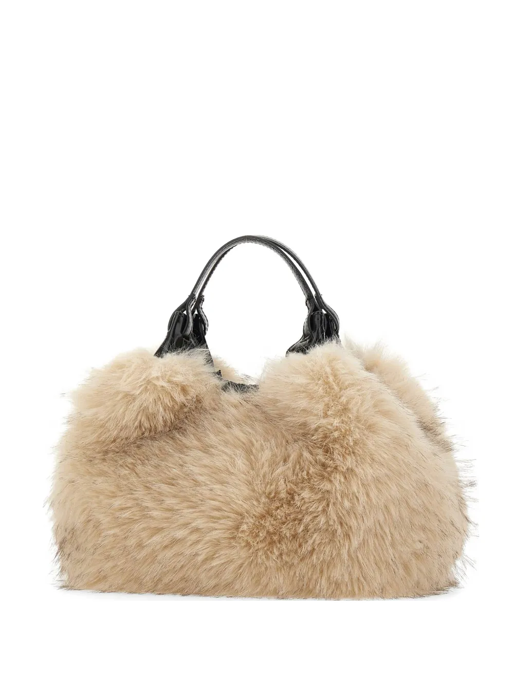 GIANNI CHIARINI Borsa tote Dua in pelliccia sintetica - Toni neutri
