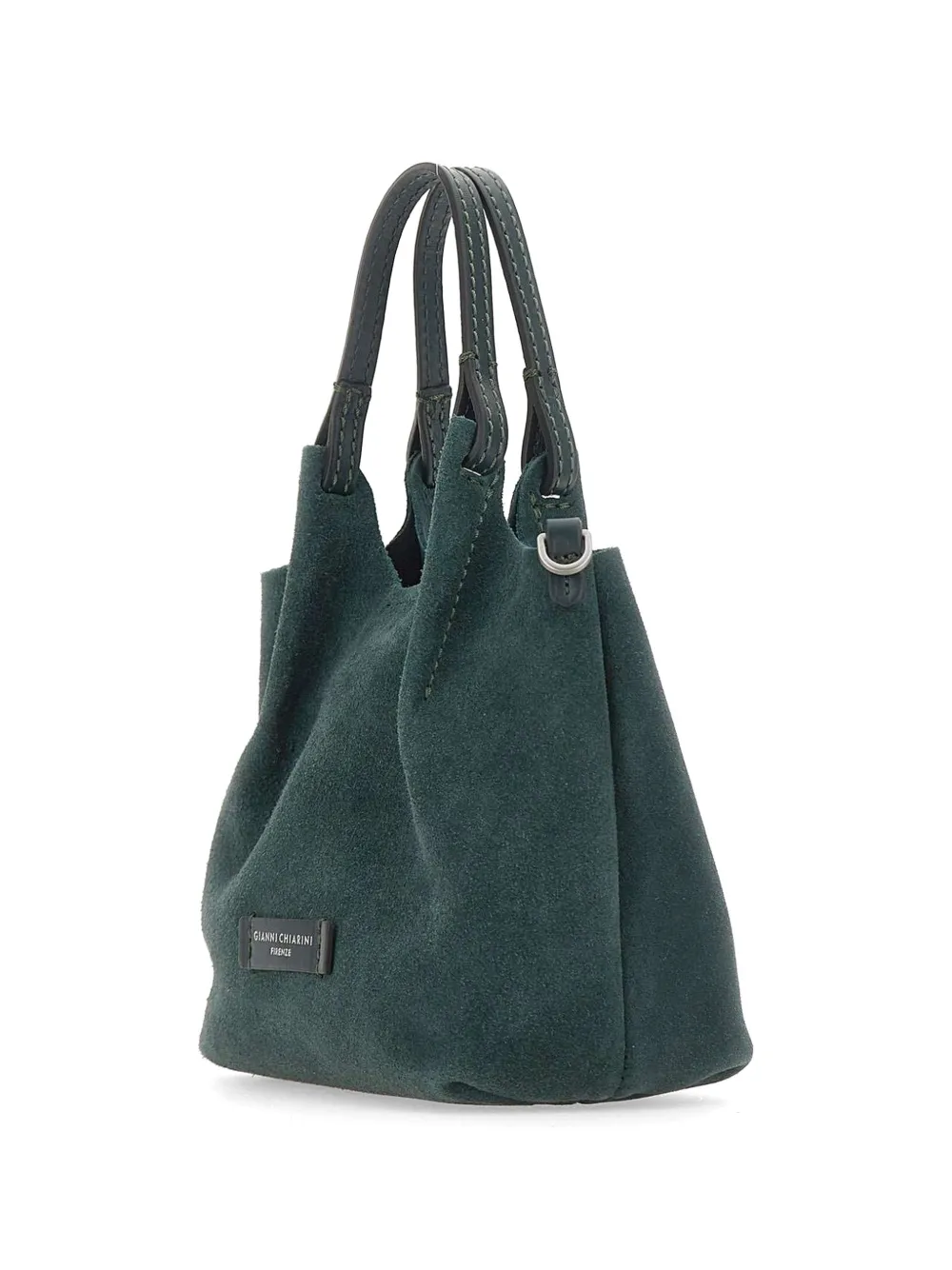 GIANNI CHIARINI Dua suède shopper Groen