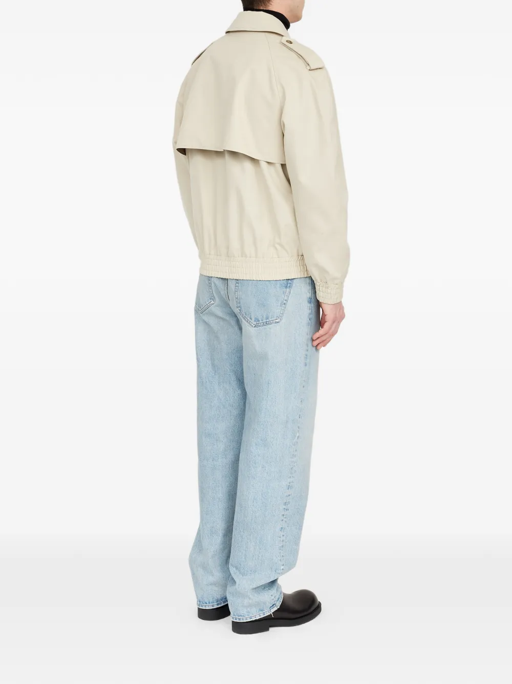 MM6 Maison Margiela Katoenen twill jack Beige