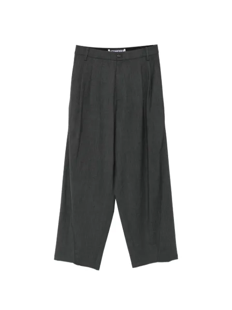 Frenken pleated wide-leg trousers