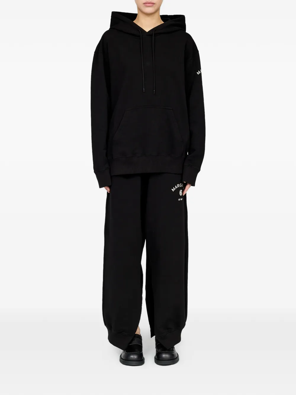 MM6 Maison Margiela Sweater met print Zwart