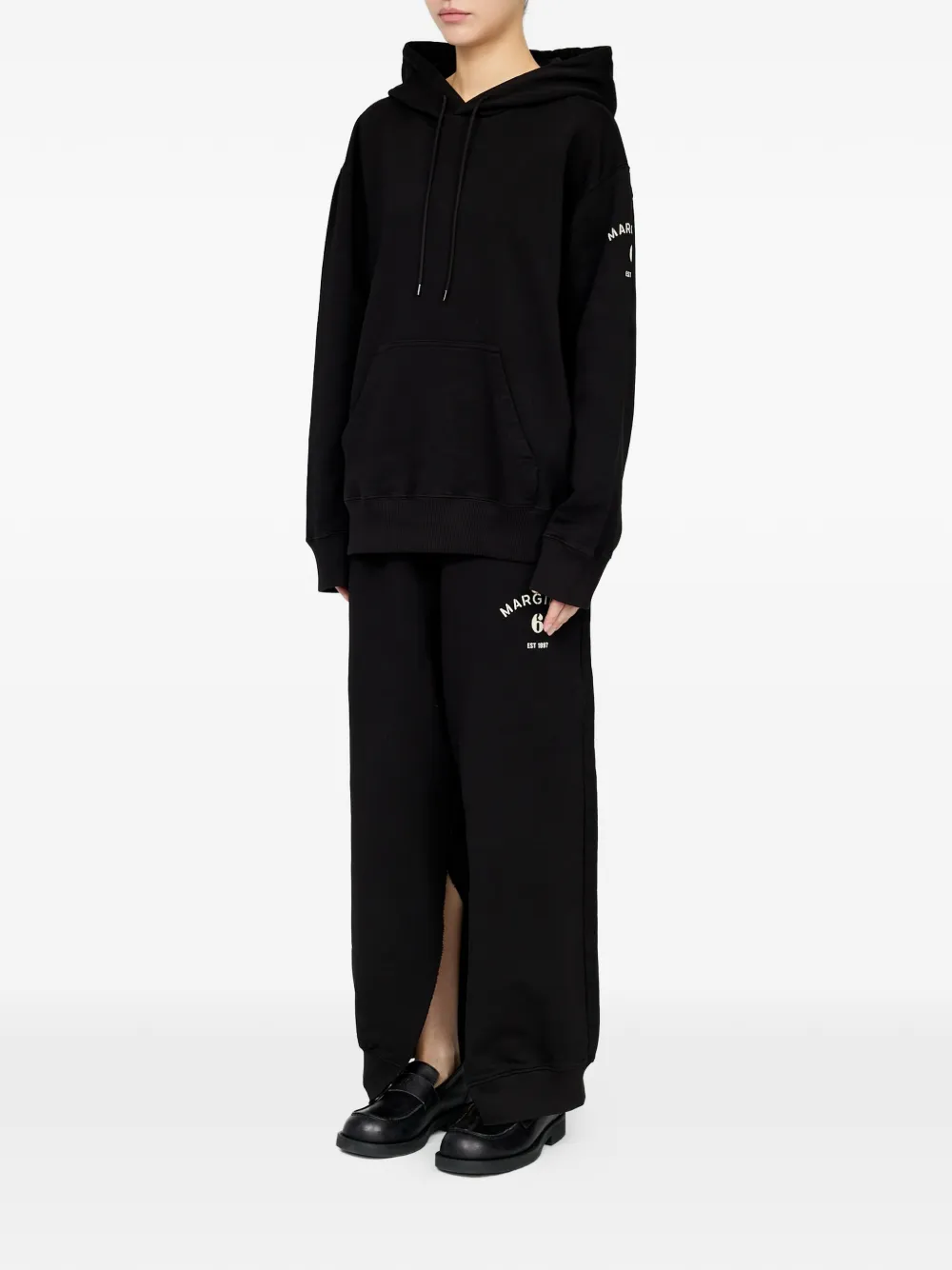MM6 Maison Margiela Sweater met print Zwart