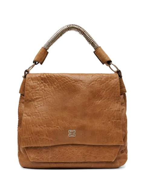 Givenchy Pre-Owned bolsa de hombro Cognac 4G con logo