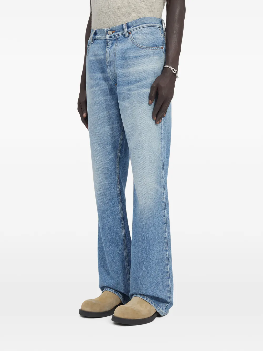 MM6 Maison Margiela Bootcut jeans Blauw