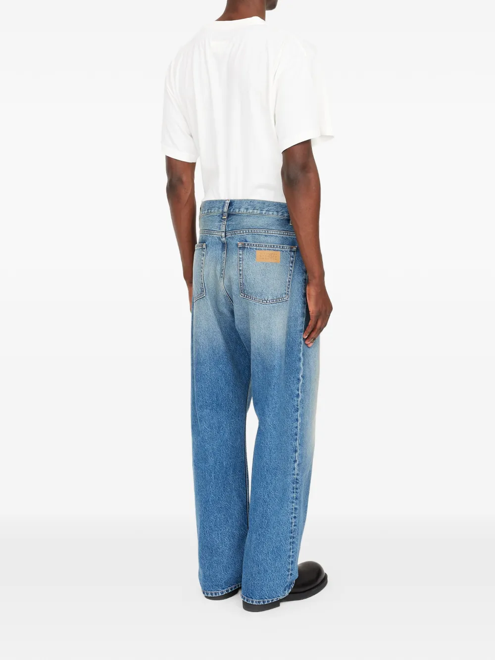 MM6 Maison Margiela Straight jeans Blauw