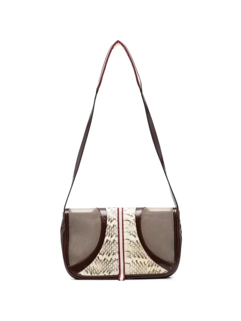Miu Miu Pre-Owned 2000s logo-debossed shoulder bag