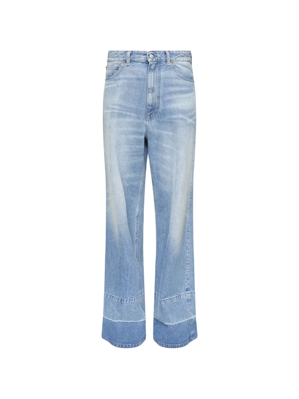 MM6 Maison Margiela wide-leg jeans - Blu