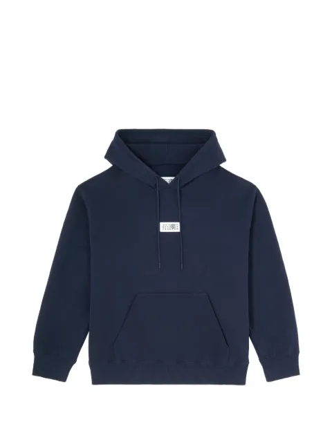 MM6 Maison Margiela unbrushed cotton hoodie