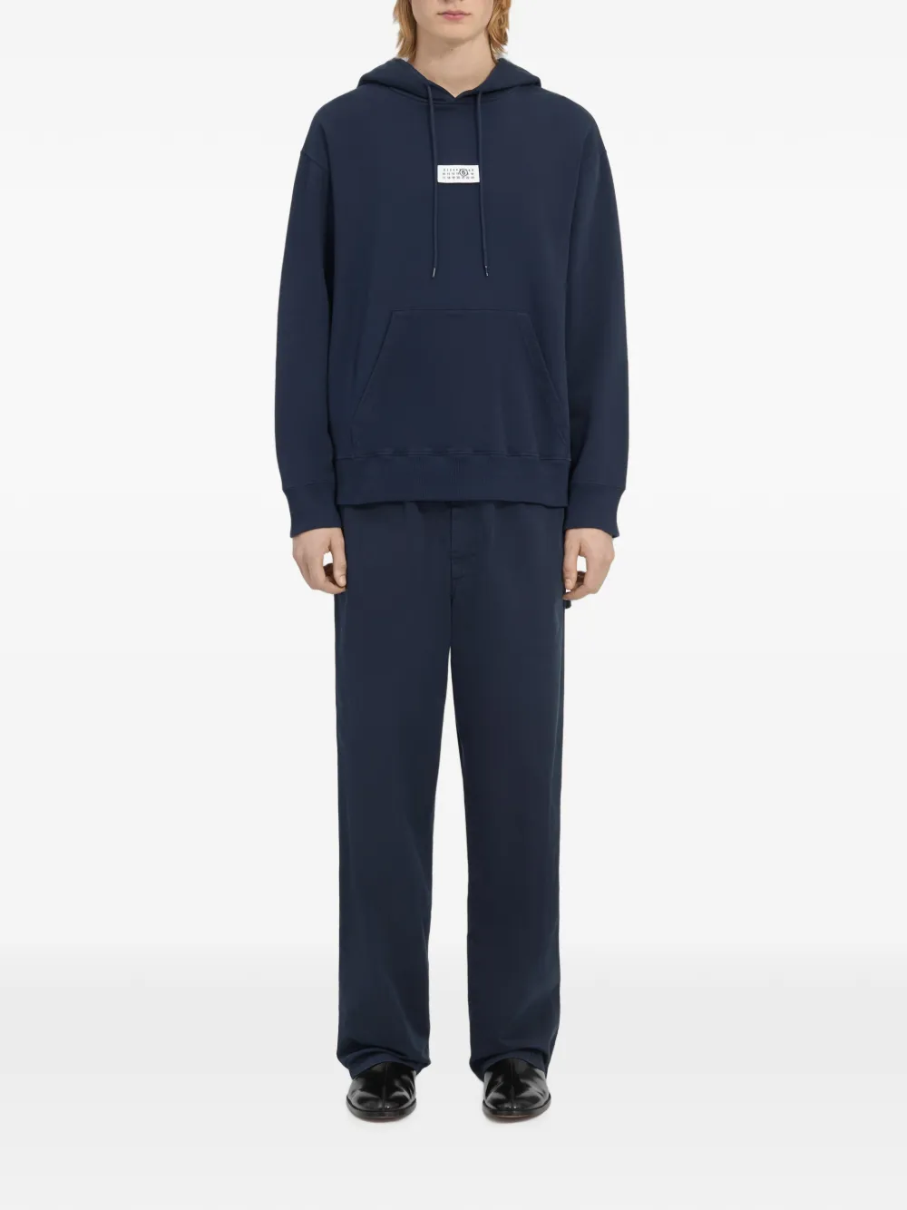 MM6 Maison Margiela Katoenen hoodie Blauw