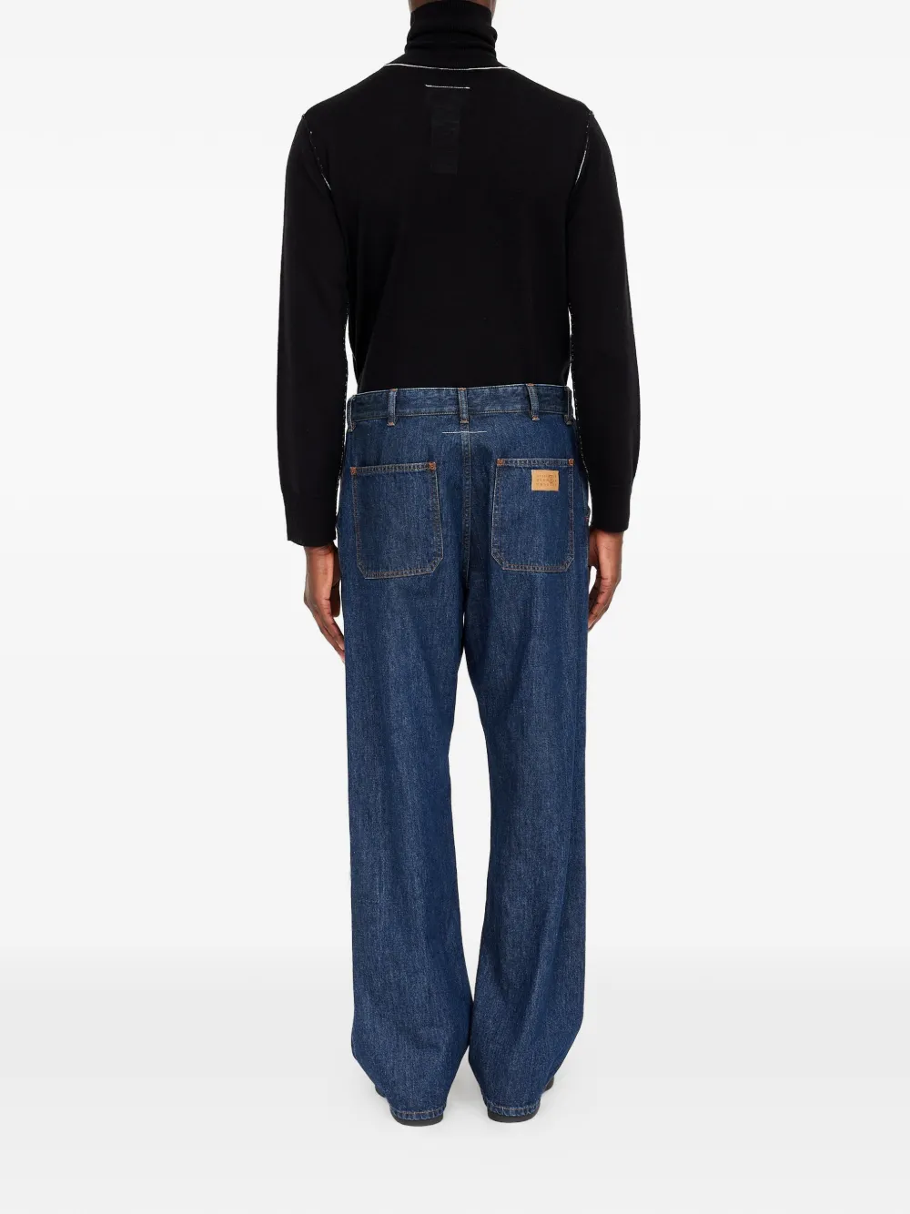 MM6 Maison Margiela Straight jeans Blauw