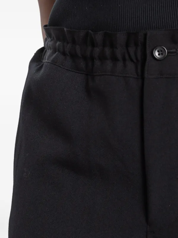 Comme Des Garçons ストレートパンツ | ブラック | FARFETCH JP