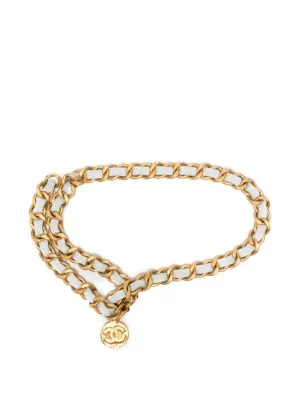 CHANEL Pre-Owned 2009 ココマーク ラインストーン ブローチ
