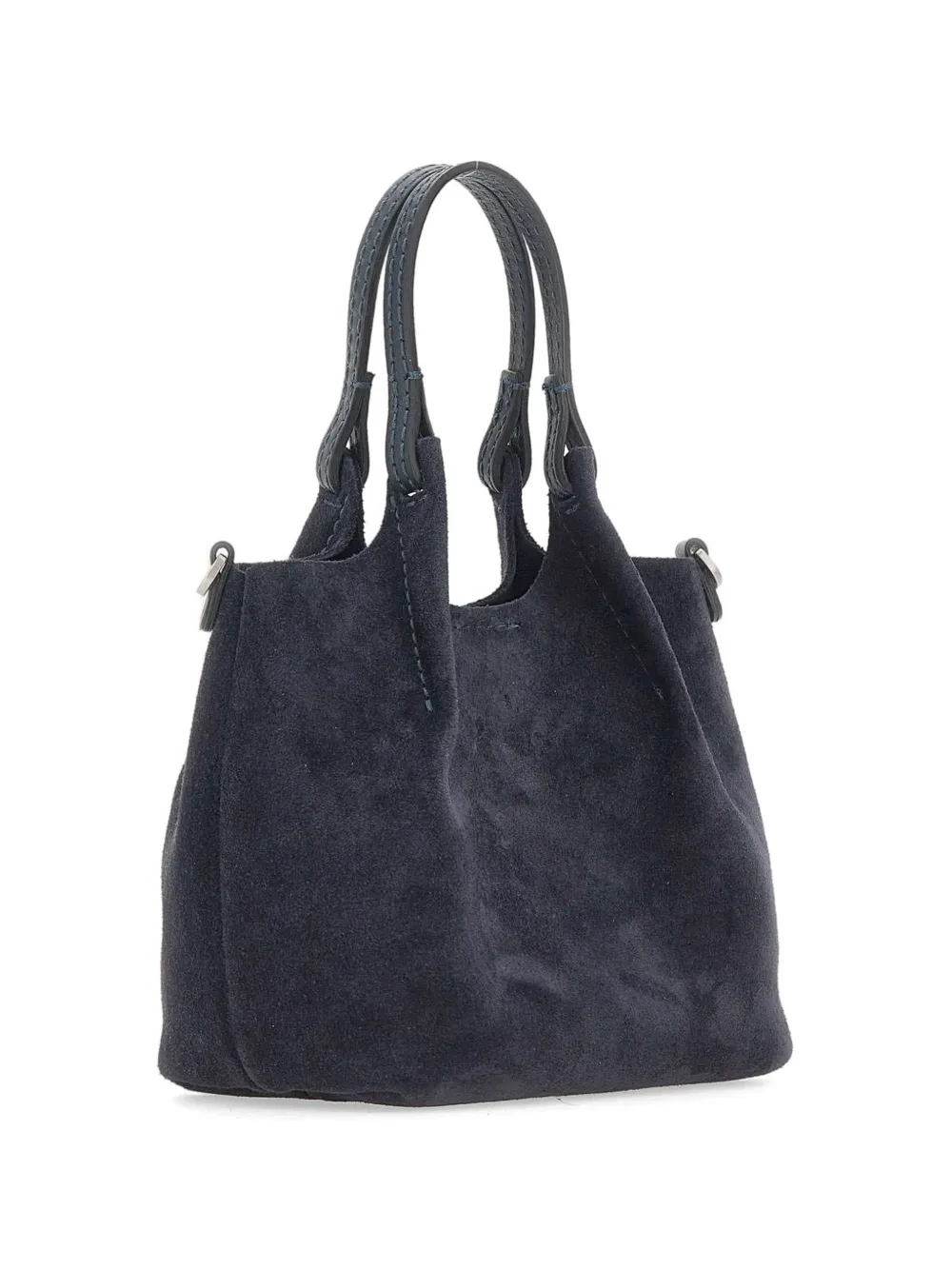 GIANNI CHIARINI Dua suède shopper Blauw