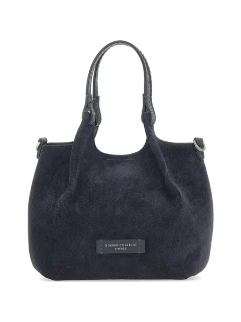 GIANNI CHIARINI Dua suede tote bag