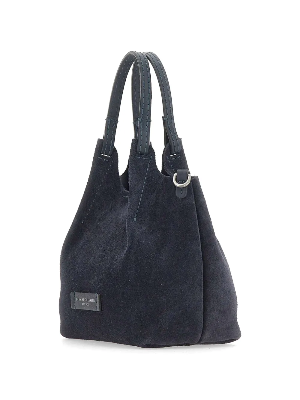 GIANNI CHIARINI Dua suède shopper Blauw