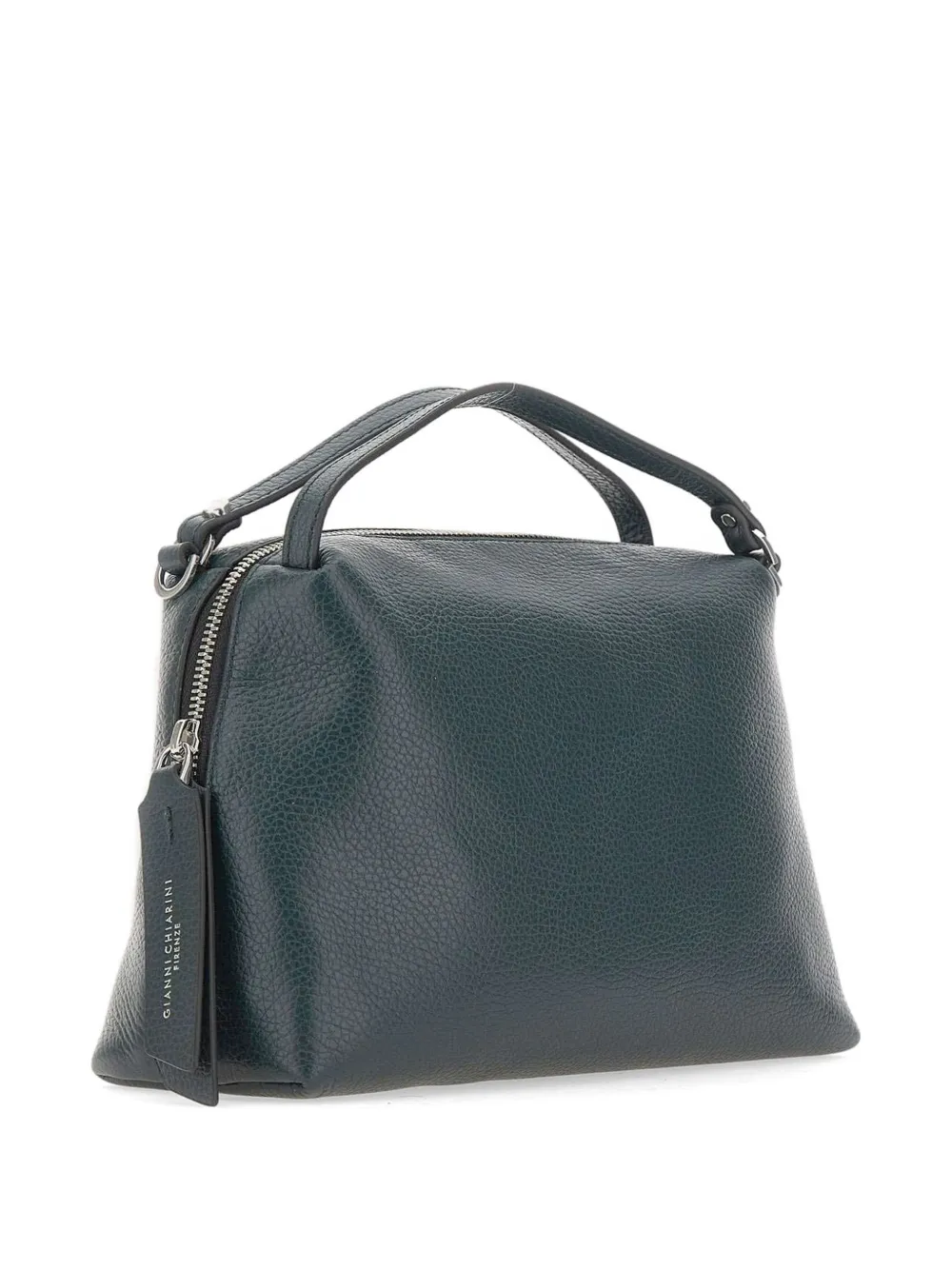 GIANNI CHIARINI Alifa medium leren shopper Groen