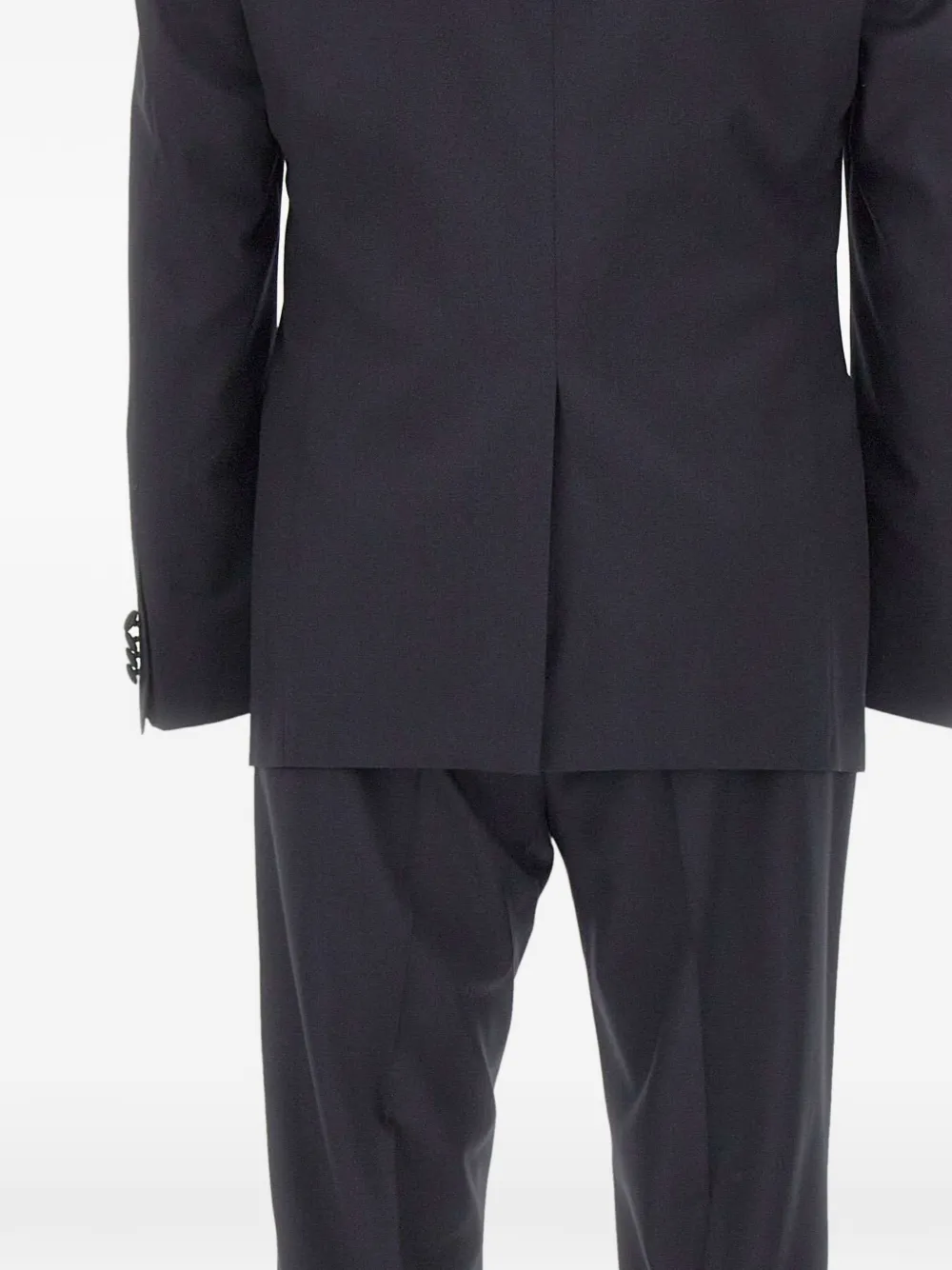 Corneliani Driedelig pak met sjaalrevers Grijs