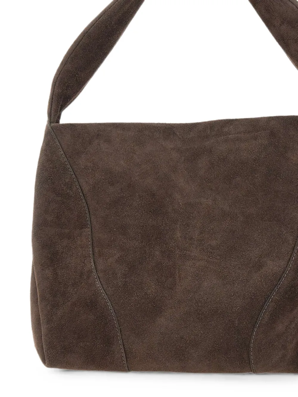 GIANNI CHIARINI Suria suède schoudertas Bruin