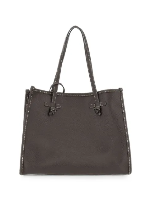MARCELLA CLUB Marcella knot-detail leather tote bag