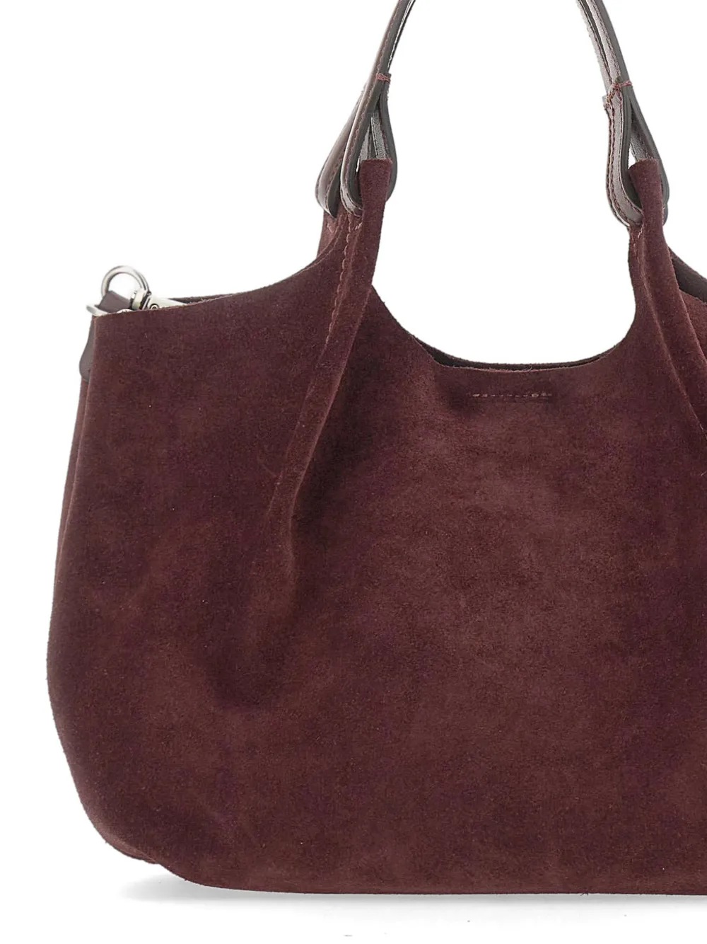 GIANNI CHIARINI Dua suède shopper Rood