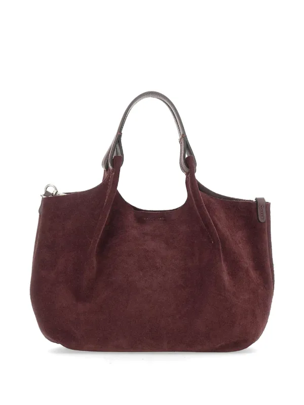 GIANNI CHIARINI Dua スエード ハンドバッグ | レッド | FARFETCH JP