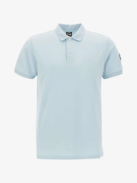 Colmar playera tipo polo de piqué con parche del logo