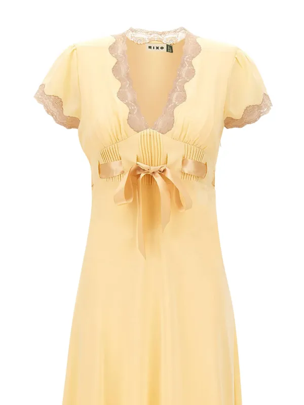 rixo marlice silk midi dress Rixo Makes the Perfect Fashion-Editor Approved Dress
