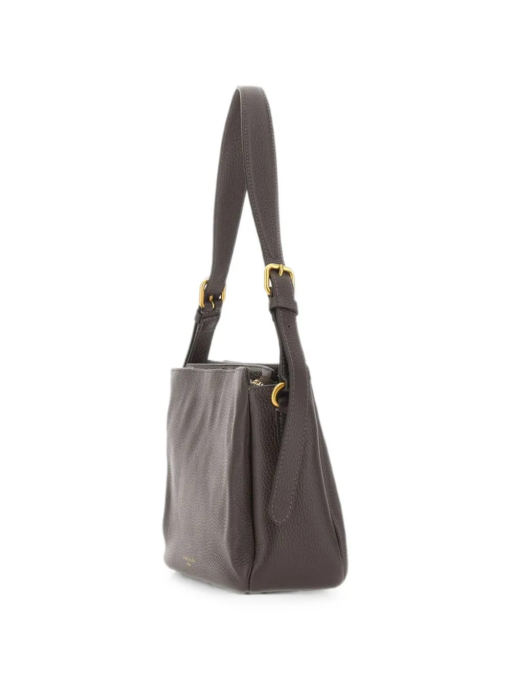 GIANNI CHIARINI Laura leather shoulder bag - Marrone