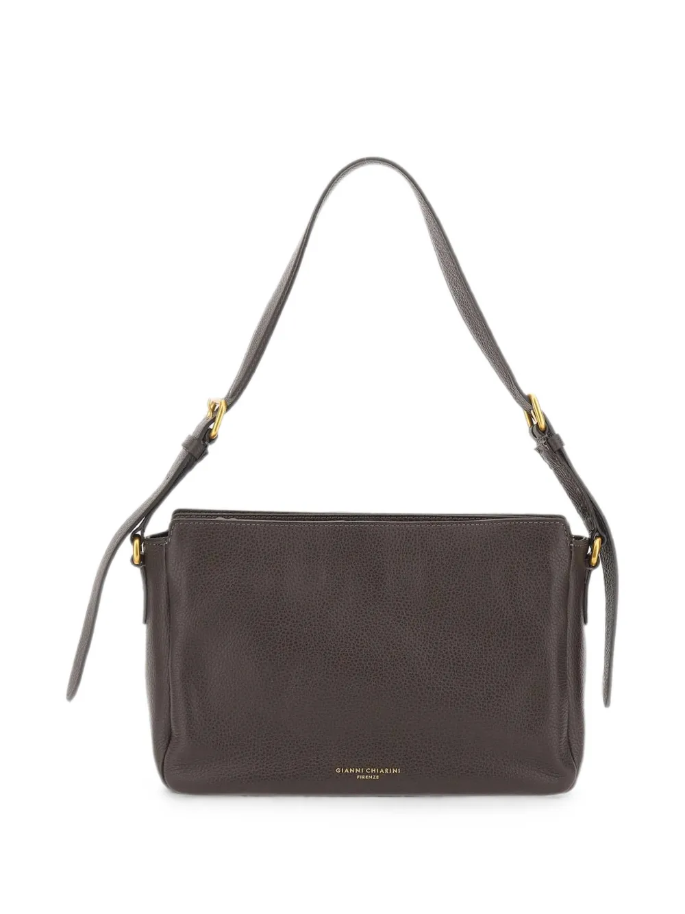 GIANNI CHIARINI Laura leather shoulder bag - Marrone