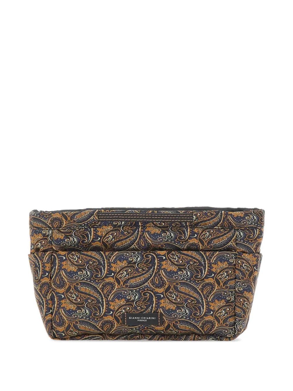 GIANNI CHIARINI Bags in Bag paisley-print clutch bag - Blu