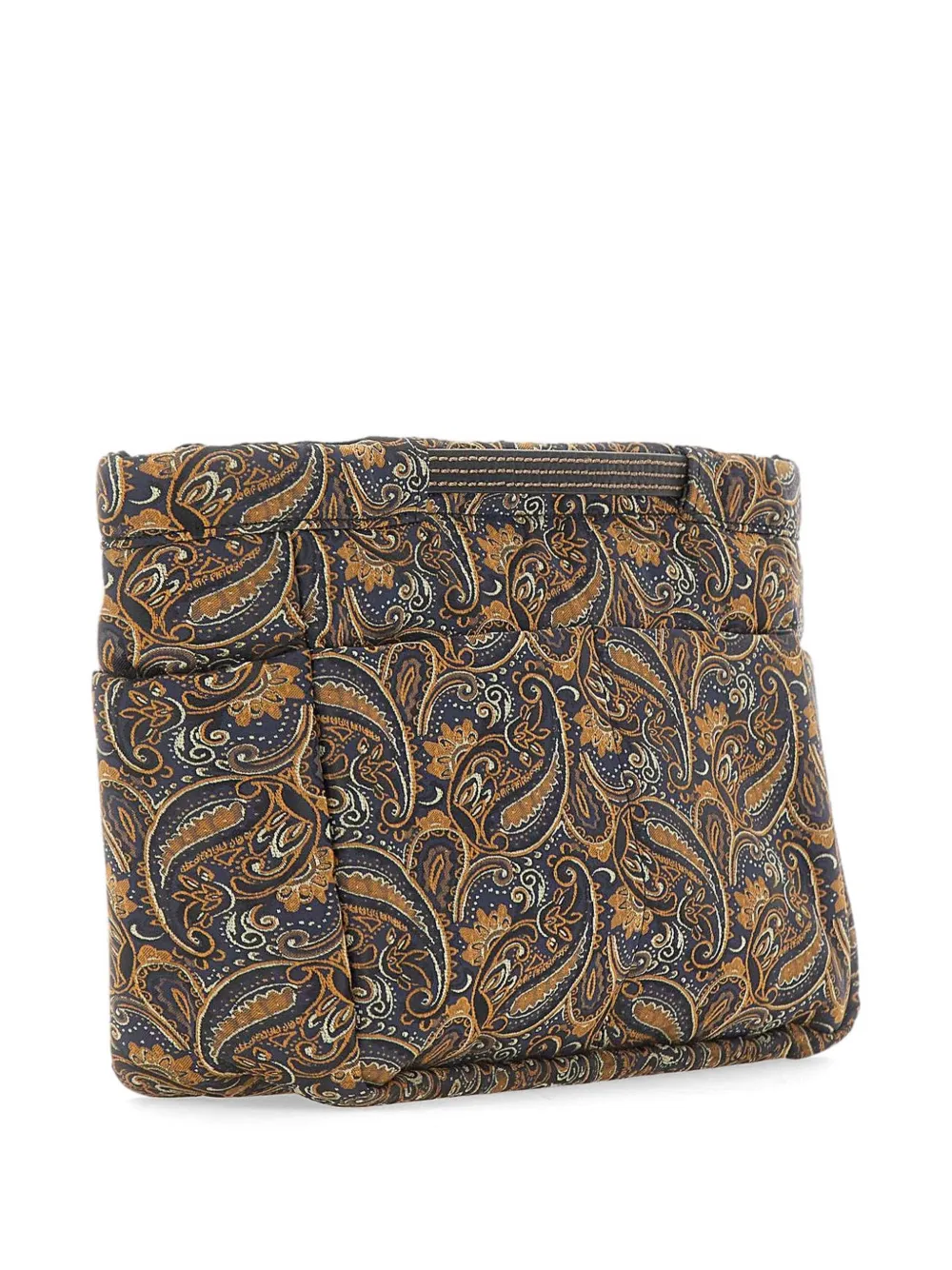 GIANNI CHIARINI Bags in Bag clutch met paisley-print Blauw