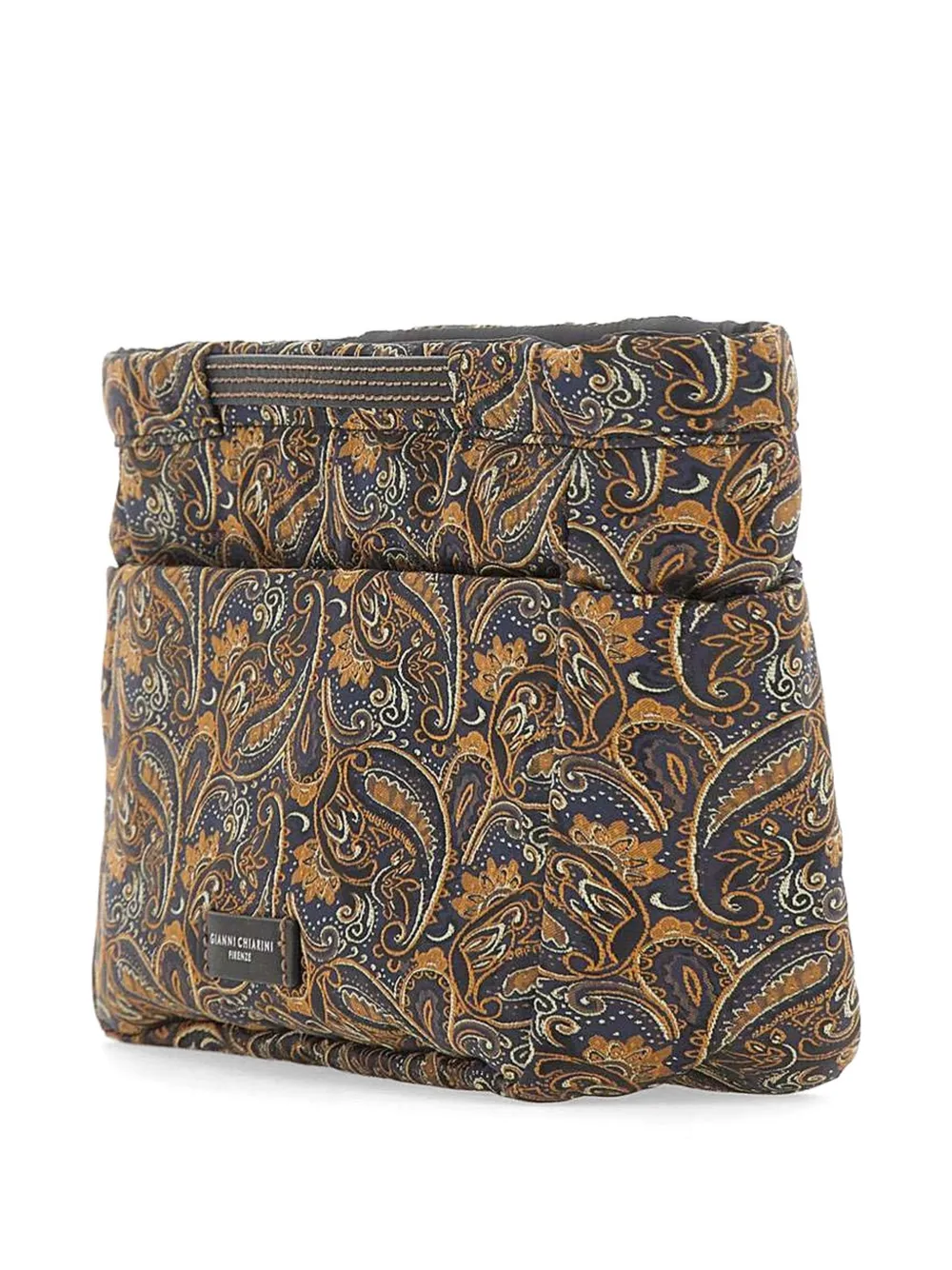 GIANNI CHIARINI Bags in Bag clutch met paisley-print Blauw