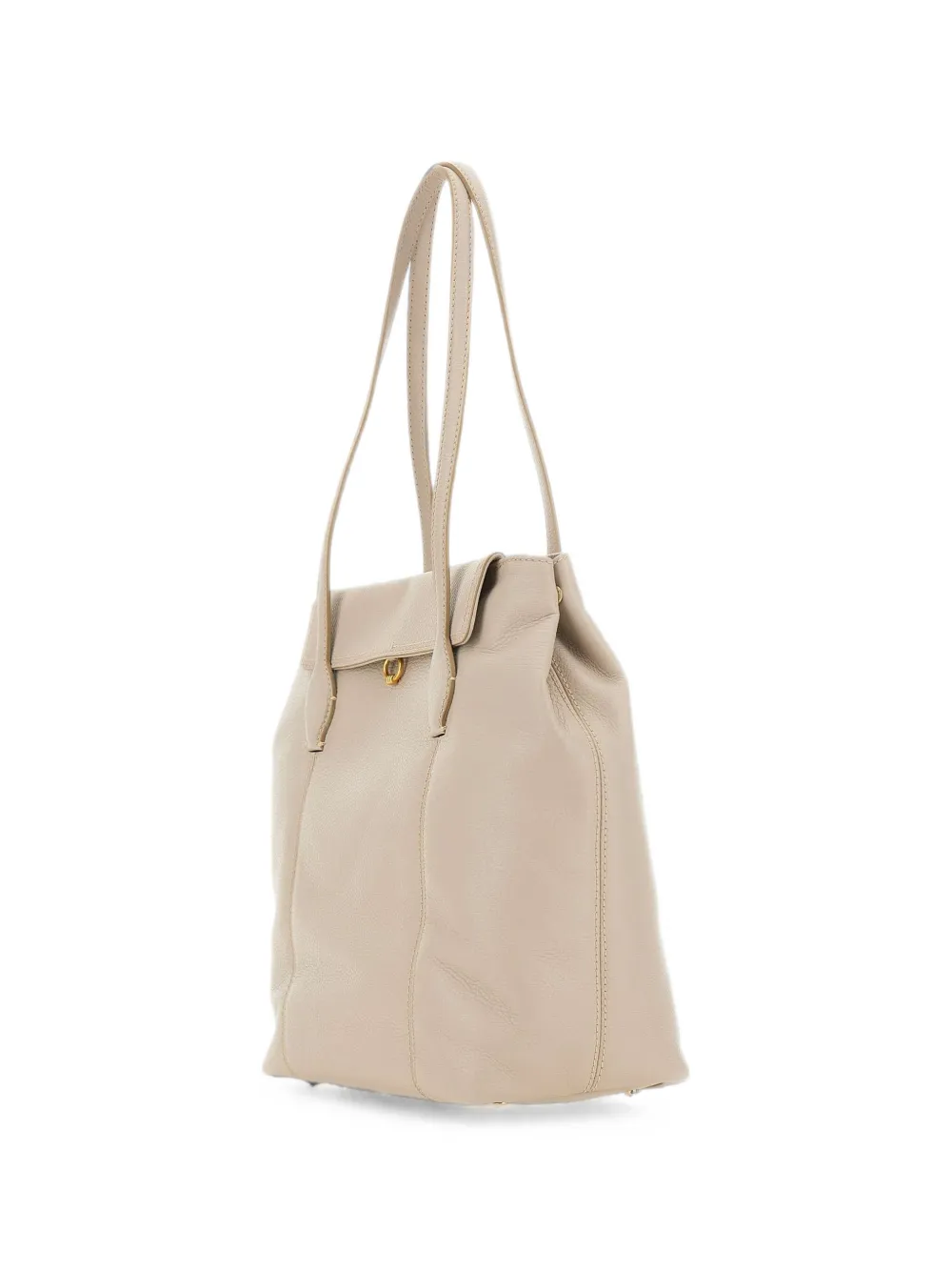 GIANNI CHIARINI Vicky leren shopper Beige
