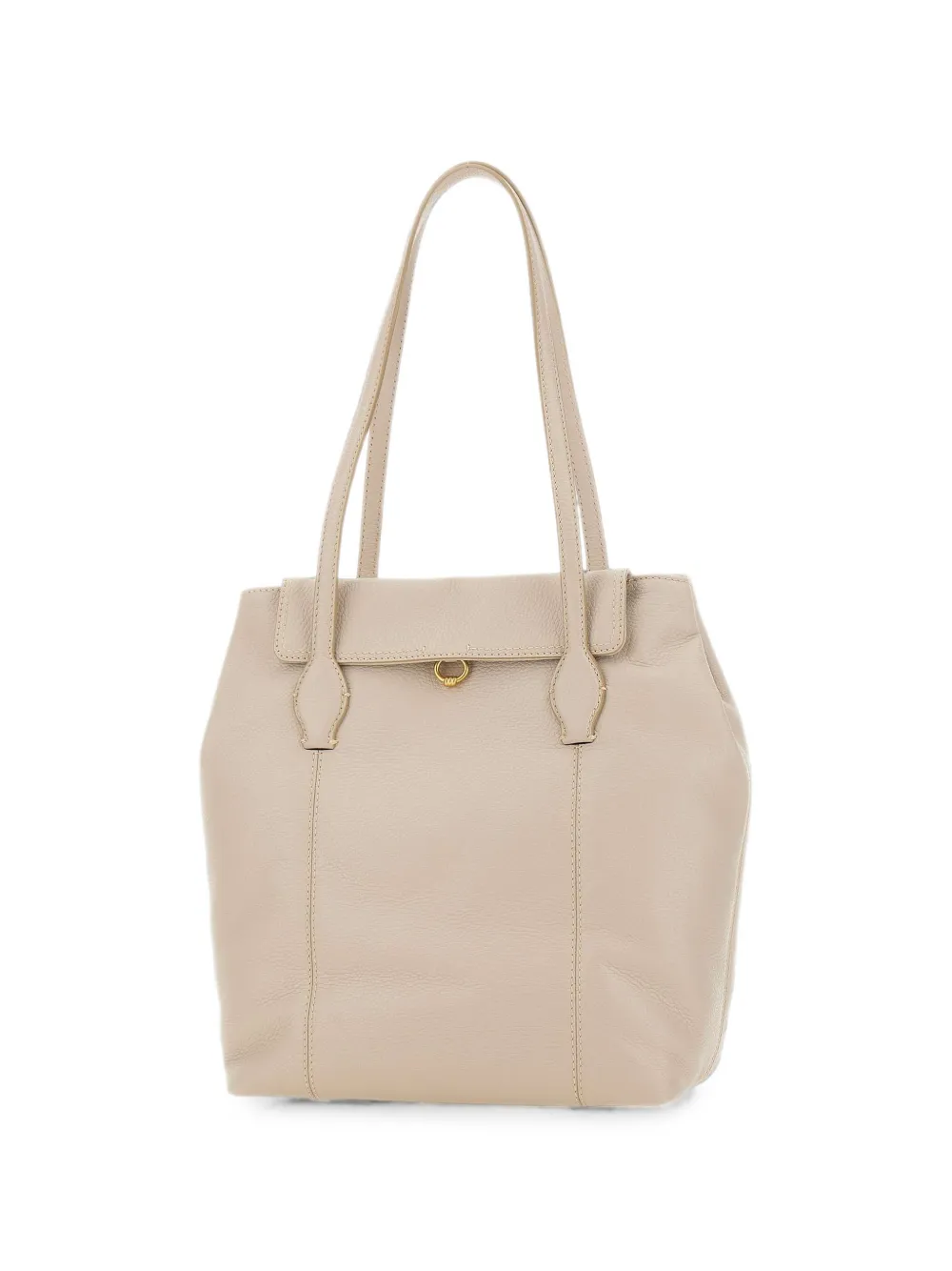 GIANNI CHIARINI Vicky leren shopper Beige