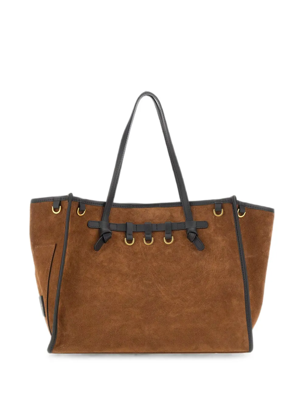 Marcella Club Marcella Suede Tote Bag In Brown